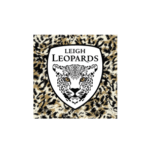 Leigh Leopards Small Window Sticker