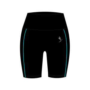 Debeau Performance – Soft Sculpt High-Waist Athleisure Shorts - Eclipse