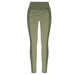 Debeau Performance – Soft Sculpt High-Waist Athleisure Leggings - Safari
