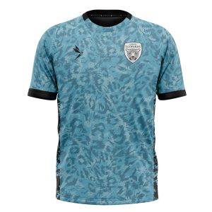 Leigh Leopards Turquoise Jungle Tee