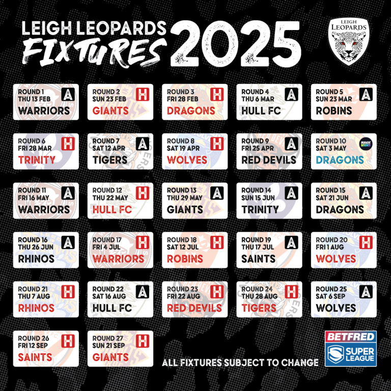 2025 Fixtures Revealed Leigh Leopards 2025-fixtures-revealed-leigh-leopards