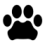 Leopard Paw Print (64 × 64px)
